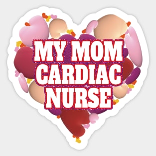 Cardiac Nurse Sticker